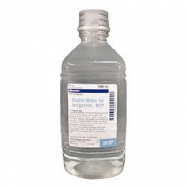 Irrigation Solution   Water Sterile Bottle 1000Ml