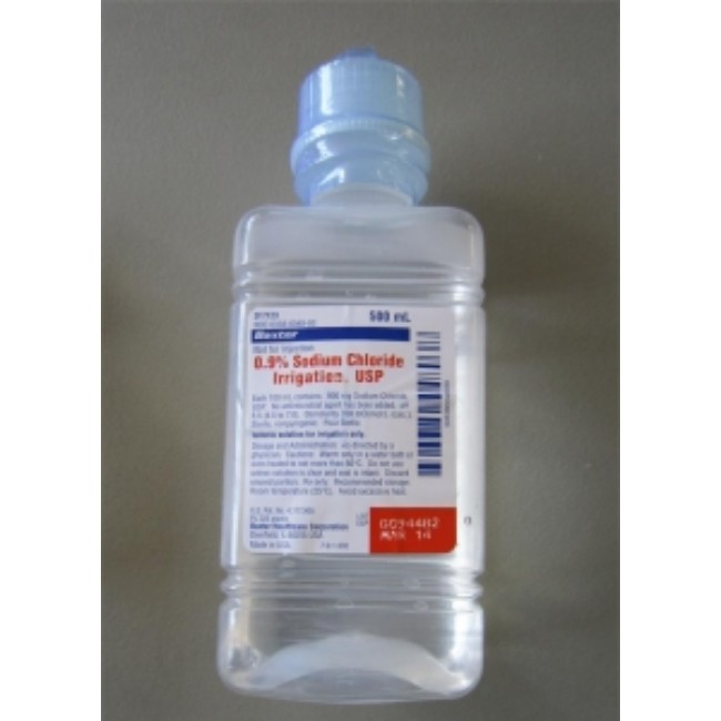 Solution  Nacl  0 9  Irr  500Ml  Bottle