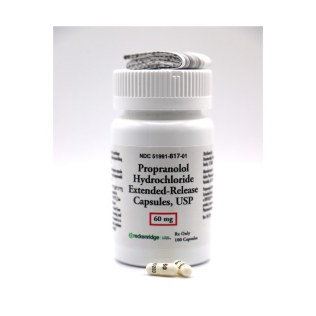 Propranolol Hcl Er 60Mg 100 Bt