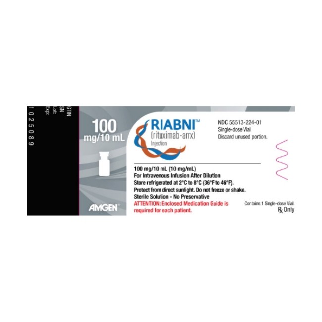 Riabni  Rituximab Arrx Injection   Solution 500Mg 50Ml