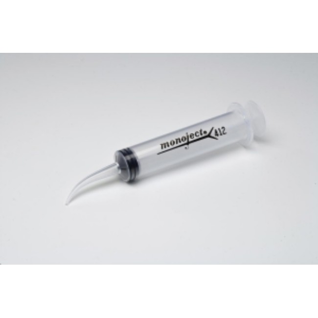Syringe   12Cc Curved Tip