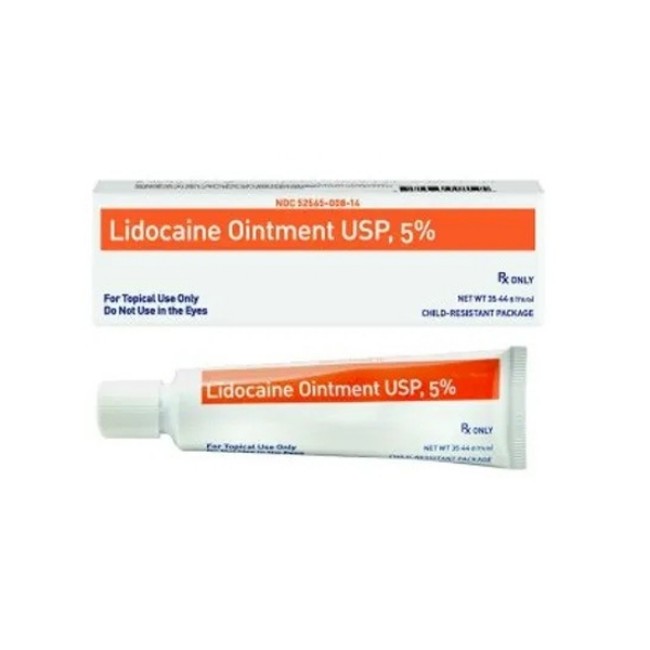 Lidocaine 5  Ointment   35 44 G Tube