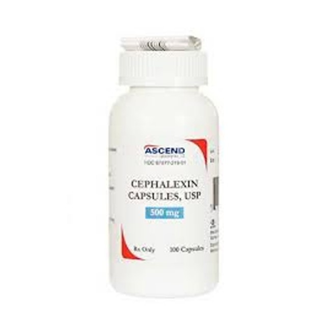 Cephalexin 500Mg Cap 100