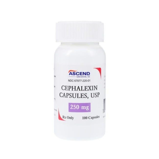 Cephalexin 250Mg Cap 100