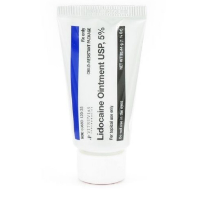 Lidocaine 5  Ointment   35 44 G Tube