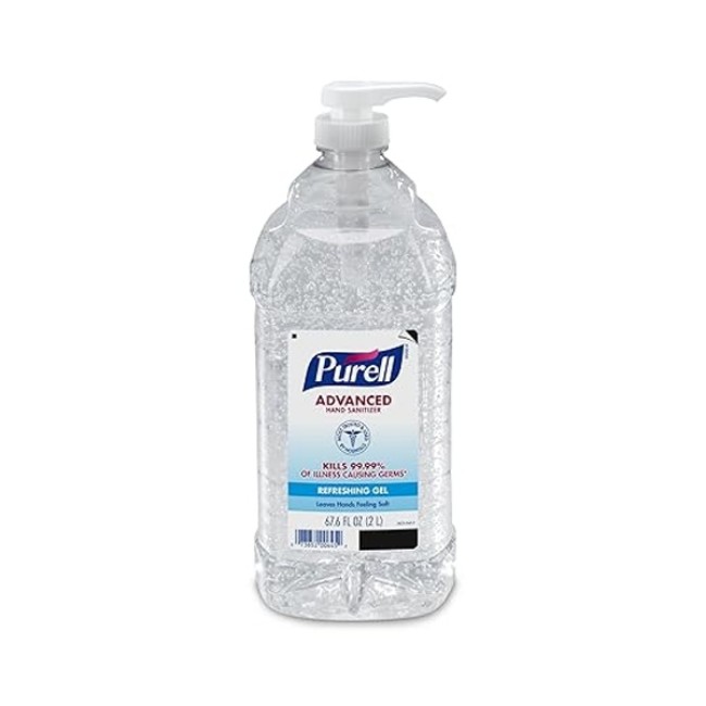 Gel  Sanitizer  Hand  Purell  2L  Pump