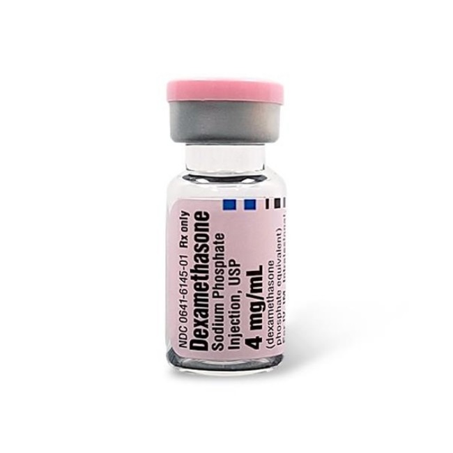 Injections  Dexamethasone Injection  4 mg mL Vial  25 x 1 mL