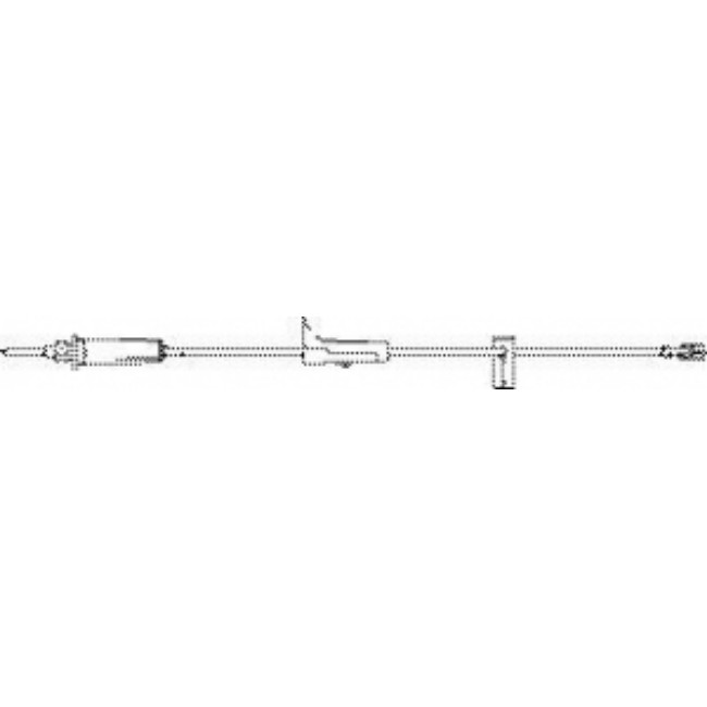 Iv Admin Set   Primary Without Injection Ports 10 15 Drip 79