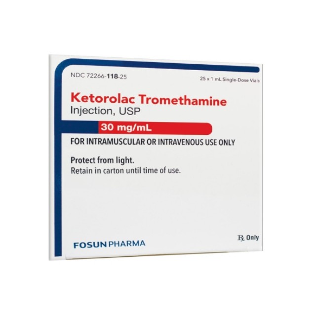 KETOROLAC TROMETH 30 MG ML SDV 25X1 ML