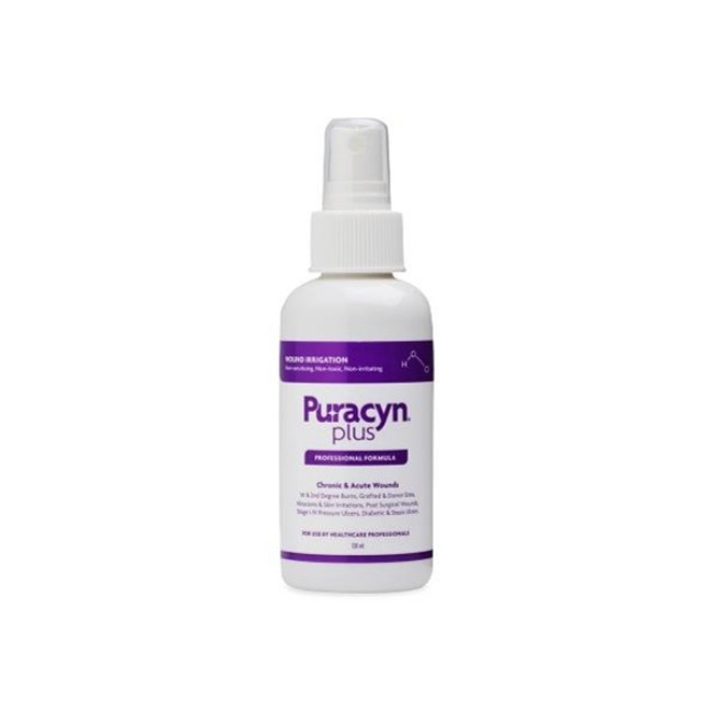 Wound Solutions  Puracyn Plus Wound Irrigation Solution with Pump Spray  4 oz 