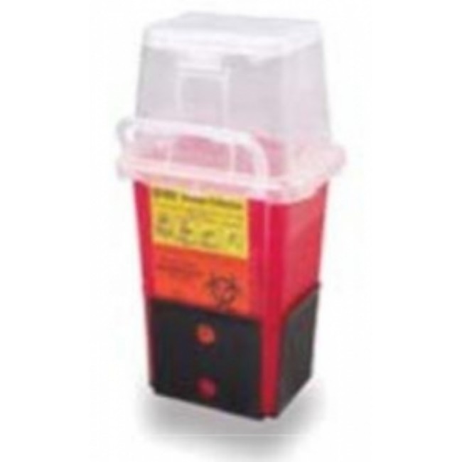 Container   Sharps Funnel Entry Red 1 5 Qt