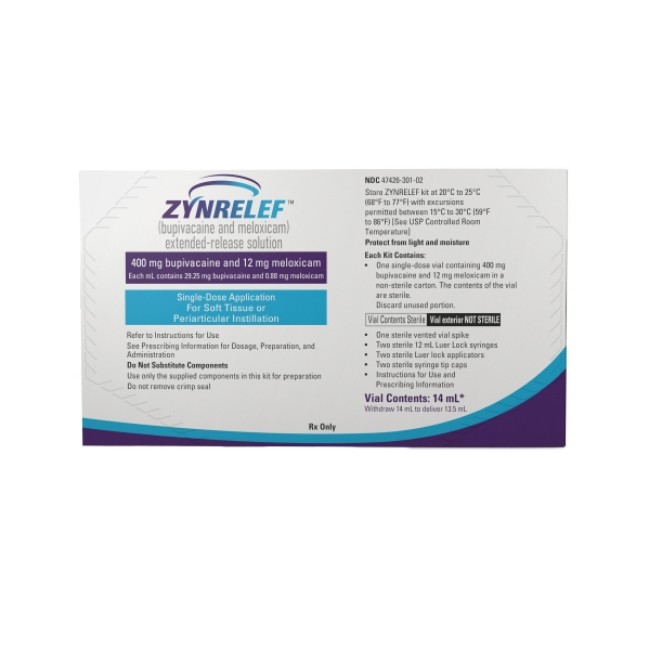 Zynrelef 400Mg Er Sln Sdv Ea