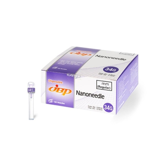 NANONEEDLES  34G  8MM  UTW  CAPSULE PACK