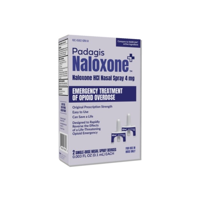 OTC Medications  Naloxone HCL  Single Dose Nasal Spray  OTC  4mg 0 1 mL