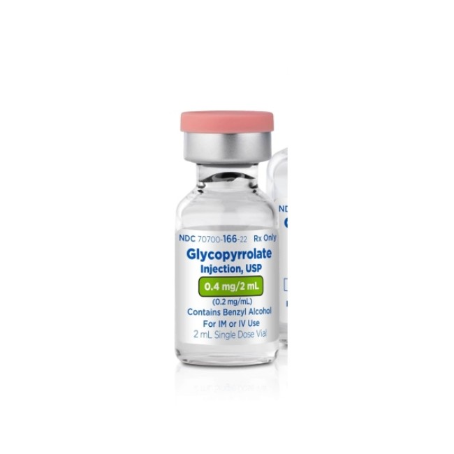 Product Description  Glycopyrrolate 0 4Mg 2Ml