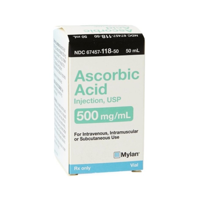 Medication  Ascor 500 mg mL  Single Dose Vial  50 mL