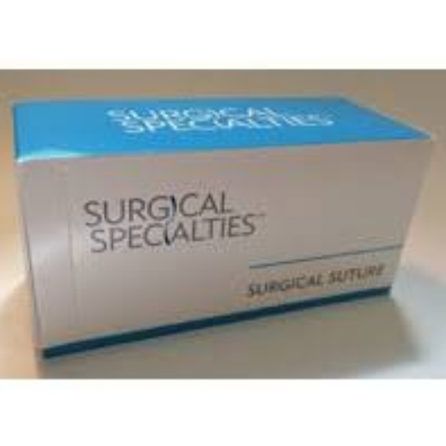 Sharpoint Ophthalmic Suture   Nylon   5 0   Black   Do5   Center Point Spatula Reverse Cutting   1 4 Circle   8Mm   Double Arm