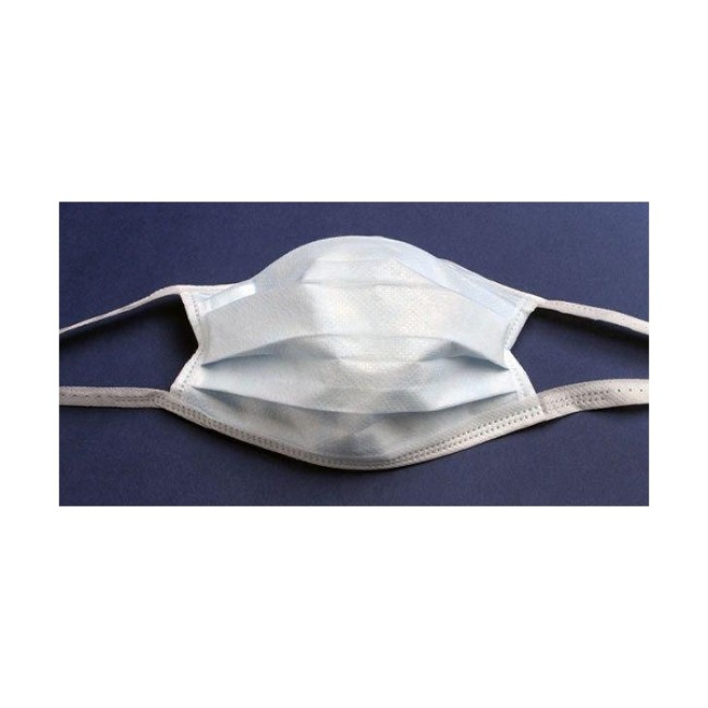 Masks  Astm Level 1 Surgical Mask   Dye Free   White   Cellulose Inner Layer