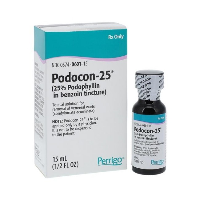 Podocon 25  15Ml Podophyllin Topical Res  Non Returnable Item 