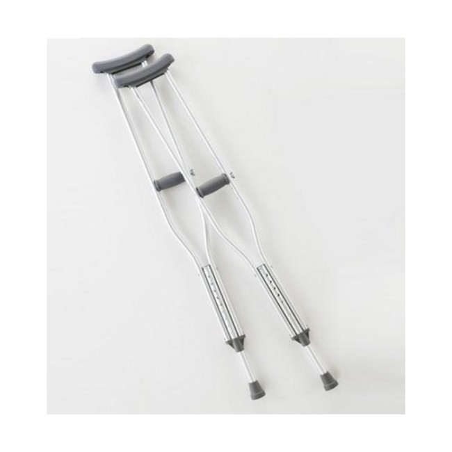 Crutches  Adjustable Axillary Crutch   Adult   62 70   300 Lb 