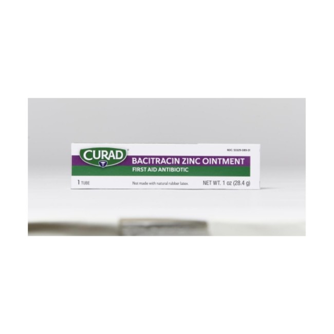 Ointments   Curad Bacitracin Ointment With Zinc   1 Oz  Tube