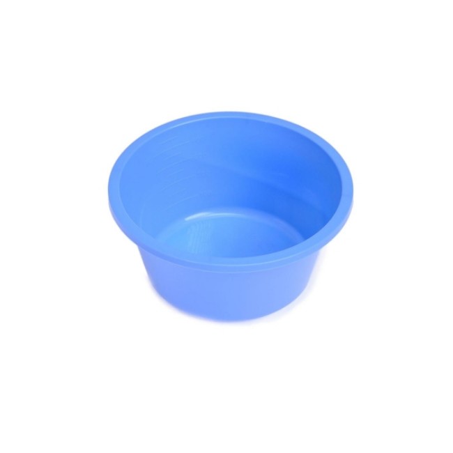 Bowls  Nonsterile Plastic Bowl With Imprinted Graduations   Light Blue   16 Oz 