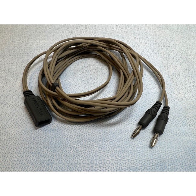 Cord Active Coaxial Pin Connector Gray 1 Prong Reusable Endopath