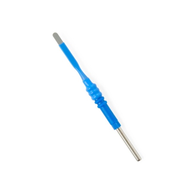 Ptfe Coated Cautery Electrode   2 50   Modified Blade Tip With Extended Insulation