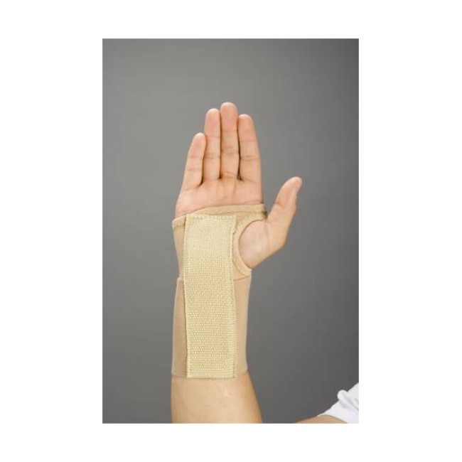 Wrist Brace Elastic   Metal Right Hand Beige Large