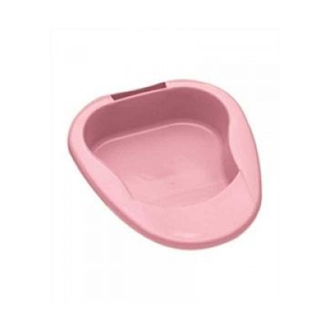 Bedpans  Tri Hold Commode Bedpan   Rose