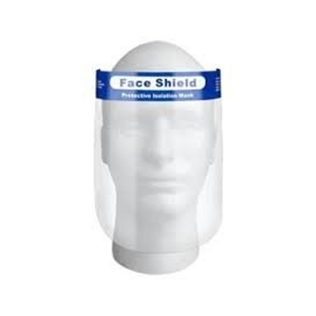 Face Shield Full W Foam Headpiece  Non Returnable Item 