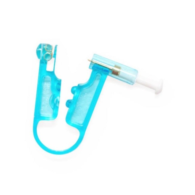 Ear Piercers  Coren Ear Piercing Instrument   Squeezer Style With Flexible Handle   Disposable