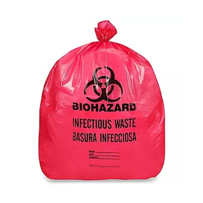 Liner   Infectious Bag 1 30 Mil Red 24X32 15 Gal