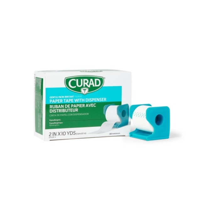 Tape  Paper  Curad  2X10yd  W Dispenser