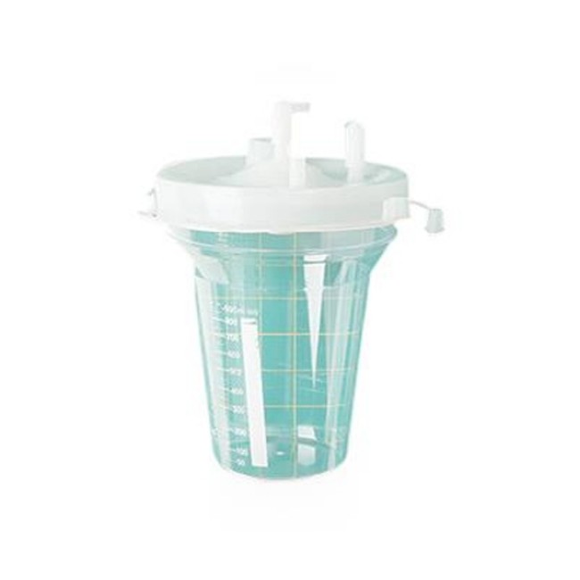 Canisters  Suction Canister With Lid And Elbow   1500 Cc