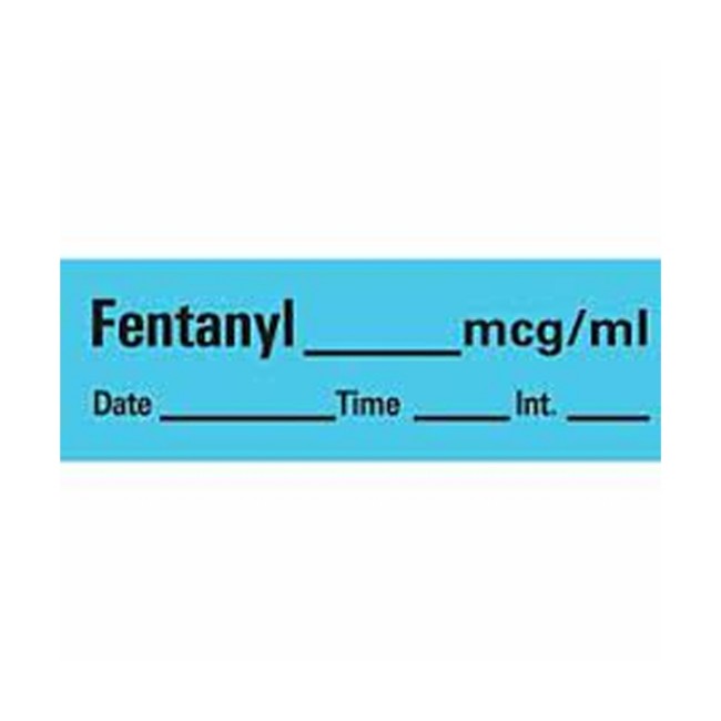 Label Drug Fentanyl