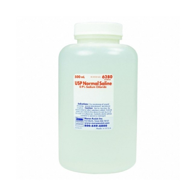 Solution  Saline  Sterile  500 Ml   Bottle