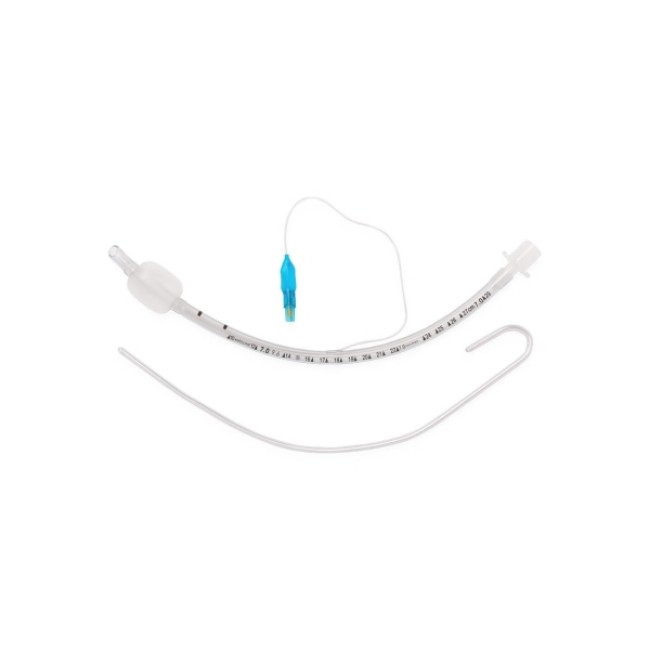 Endotracheal Tube With Preloaded Stylet   Cuffed   7 0 Mm   14 Fr