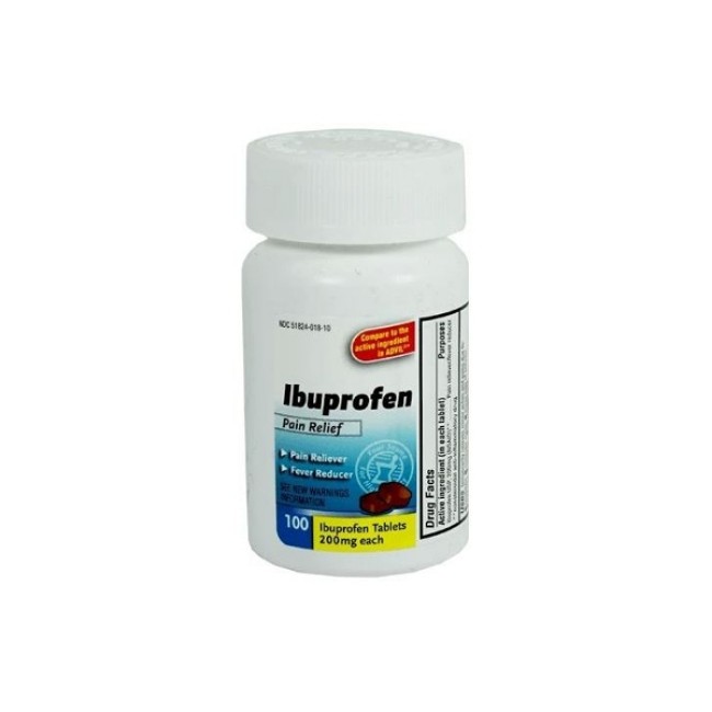 Non Returnable   Ibuprofen 200Mg Tablets 100 Bt 24 Cs
