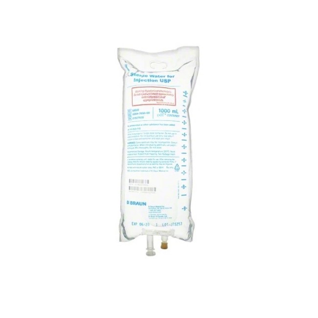 Sterile Waters  Sterile Water For Injection   Usp   1   000 Ml Bag