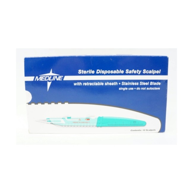 Scalpel  Safety  Ss  Disposable  Sterile   11