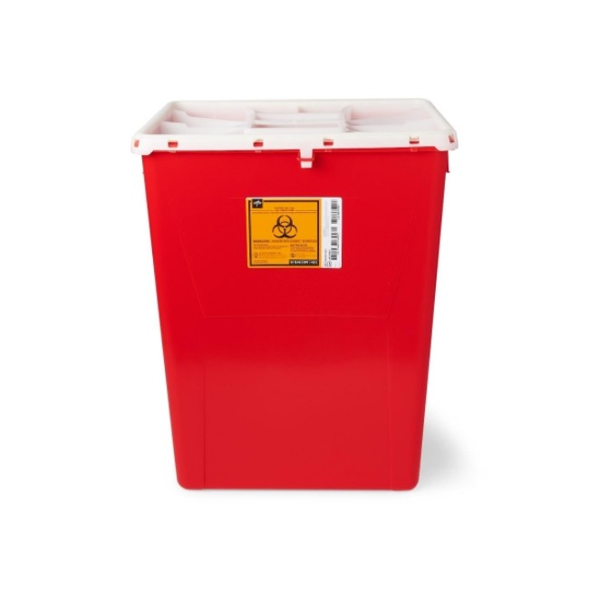 Container  Sharps  12 Gal  Flat  Red  Pgii