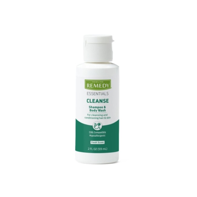 Remedy Essentials Shampoo   Body Wash   2 Oz