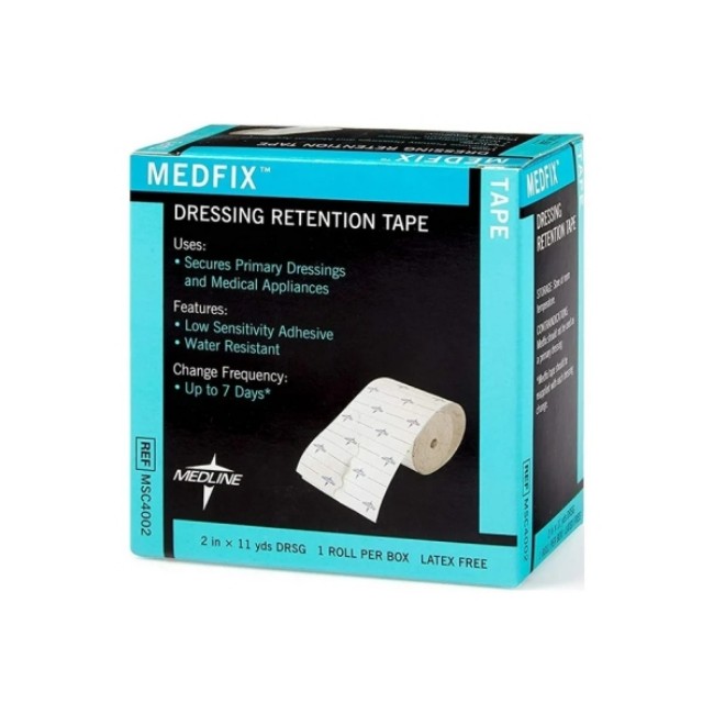 Tape  Retention  Dressing  Medfix  4 X11yd