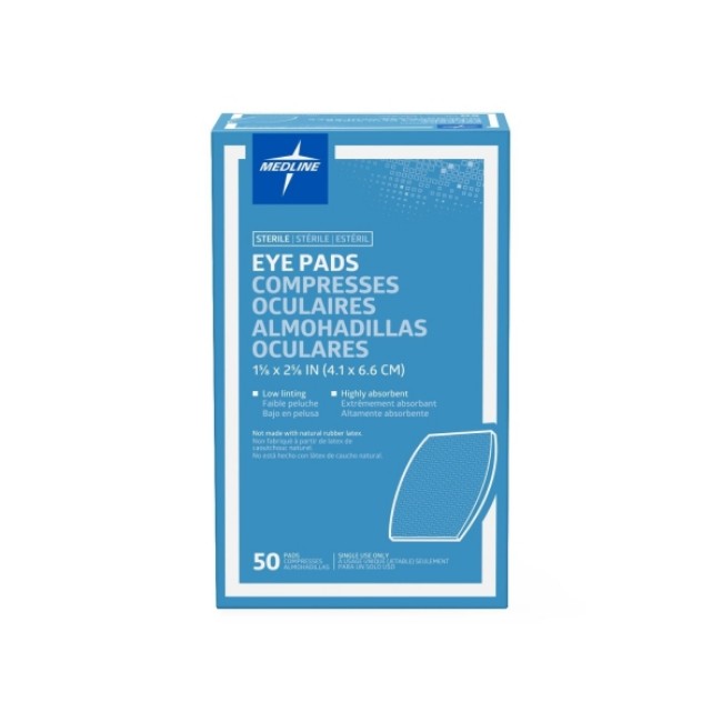 Pad   Eye Oval Sterile 1 5 8X2 5 8
