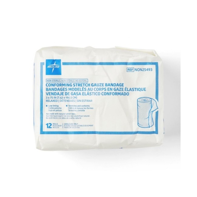 Bandage   Conform Stretch Non Sterile 3X4 1 Yd