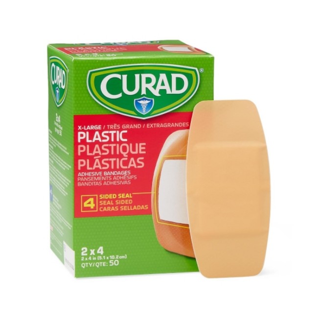 Bandage  Adhsve  Plastic  2X4  St  Lf