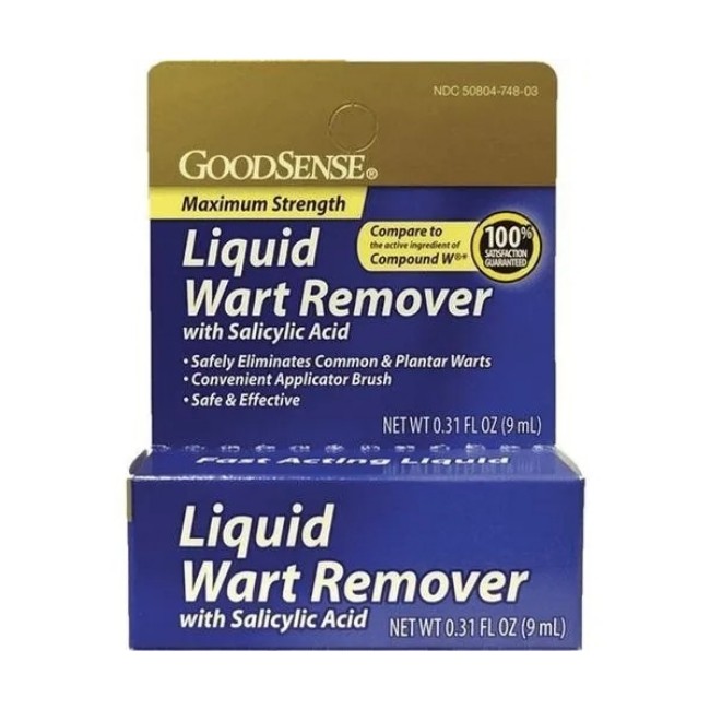 Otc Medications  Goodsense Liquid Wart Remover With Salicylic Acid   Maximum Strength   9 Ml