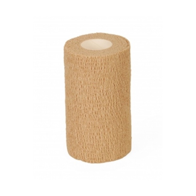 Bandage  Cohesive  Caring  Tan  2X5yd  Ns