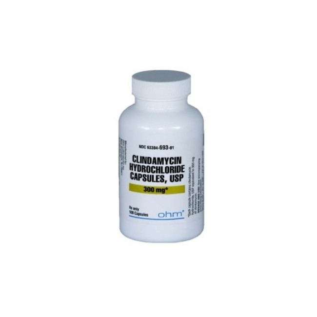 Clindamycin 300Mg Capsules Bt 100
